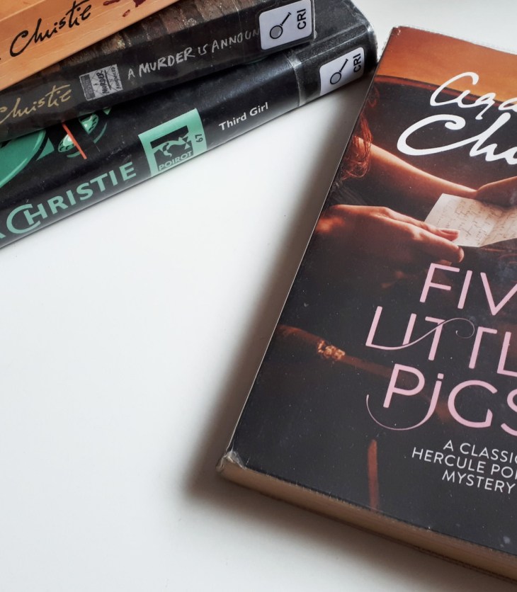 Five Little Pigs Agatha Christie book review books on the 7:47