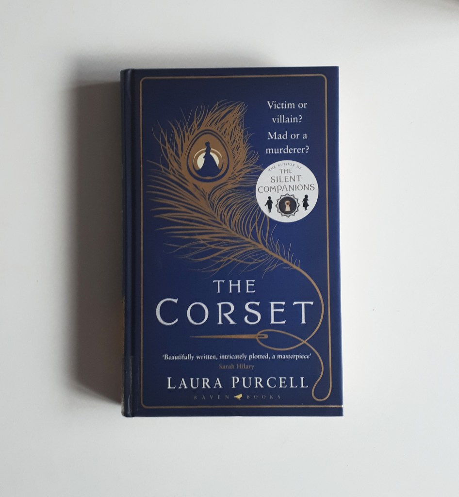 The Corset Laura Purcell book review hardback cover