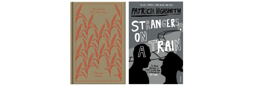 Tess of the D'Ubervilles Strangers on a Train
book covers