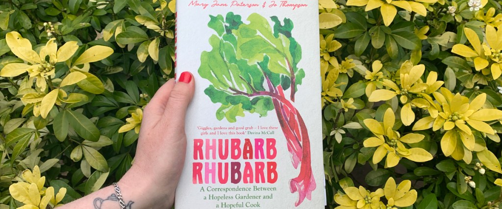 Rhubarb Rhubarb Mary Jane Peterson Jo Thompson book review books on the 7:47